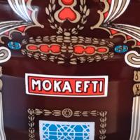 VECCHIE SCATOLE DI LATTA CAFFÈ MOKA EFTI VINTAGE 