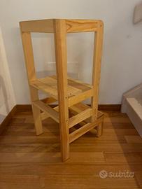 Torre di Apprendimento Montessori in Legno