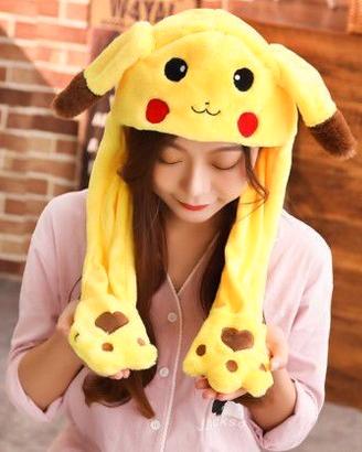 cappello peluche 