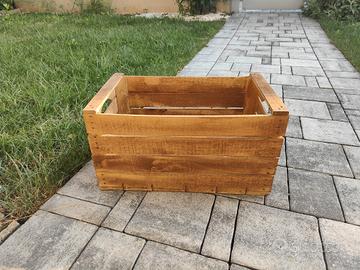 10 cassette di legno usate per tableau de mariage