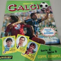 Album figurine calciatori Calcio Junior 1990-91