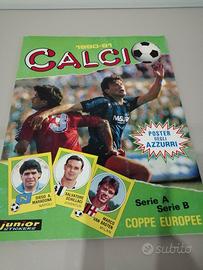 Album figurine calciatori Calcio Junior 1990-91