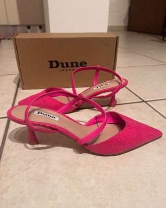 Scarpe Dune tacco 3 cm fucsia
