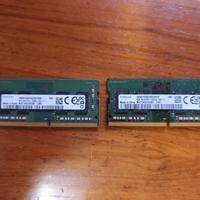 2x Samsung RAM 4GB DDR4
