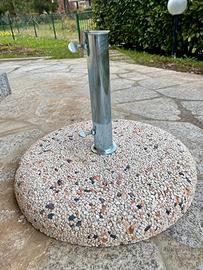 Base per ombrellone in cemento