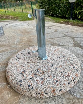 Base per ombrellone in cemento