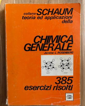 Libri chimica generale ed organica SCHAUM