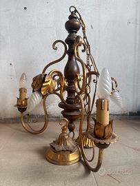 Lampadario anni 70