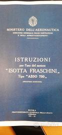 Isotta  fraschini motore asso 750, manuale 1931