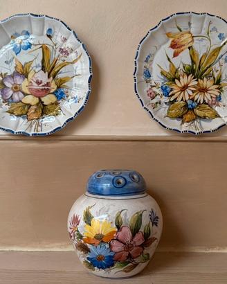 Ceramiche Petucco vaso piatti
