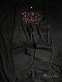 Cargo Minus Two Taglia S con strass rossi