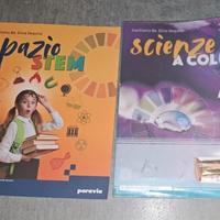 libro scolaatico scienze a colori 