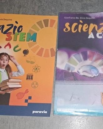 libro scolaatico scienze a colori 