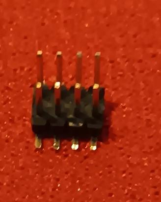 Connettore SMD SMT a doppia fila 4x2 1mm