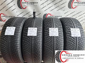 4 PNEUMATICI 225/55 R19 MICHELIN INVERNALI 75%