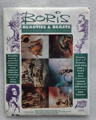 Boris Vallejo Beauties & Beasts keepsake