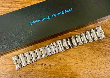Bracciale acciaio / titanio Panerai Luminor marina