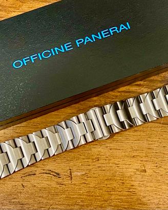 Bracciale acciaio / titanio Panerai Luminor marina