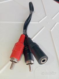 Cavo adattatore audio nuovo 