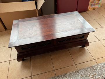 TAVOLINO ETNICO  4 CASSETTI