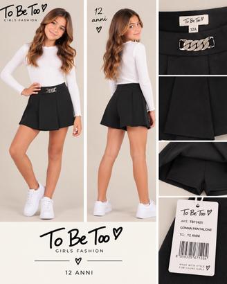 Gonna pantalone To Be Too 12 anni nuova