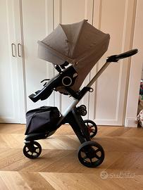 Passeggino trio Stokke, ovetto, culla e accessori