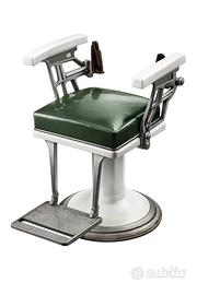 Sedia barbiere vintage