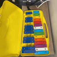 Xilofono didattico per bambini con custodia