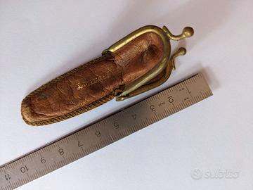 Mini astuccio pelle Vintage Collezione RARITà