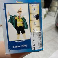 Vestito carnevale peter pan pari al nuovo