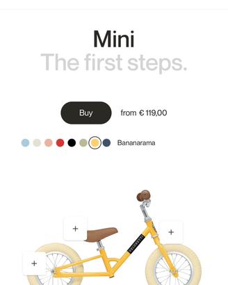 Balance Bike Veloretti Mini