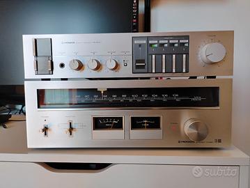 Pioneer amplificatore sintonizzatore 