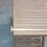 Portavivande in frassino 