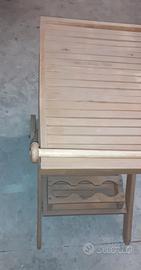 Portavivande in frassino 