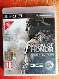 Videogioco ps3 medal of honor