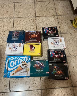 Lotto carte One Piece OP01-OP12