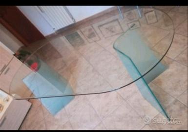 tavolo un vetro 