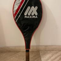 RACCHETTA tennis MAXIMA TORNEO vintage 70's