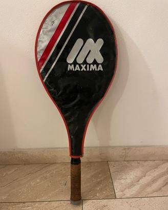 RACCHETTA tennis MAXIMA TORNEO vintage 70's
