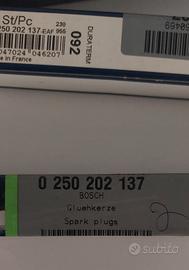 4 Candele a riscaldamento BOSCH 0 250 202 137 – Nu