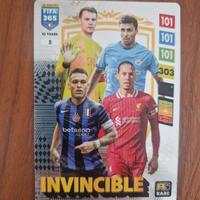 carta FIFA 365 panini Invincible 5