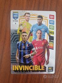 carta FIFA 365 panini Invincible 5