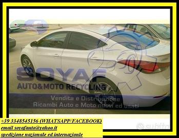 Ricambi Hyundai elantra fino al 2020