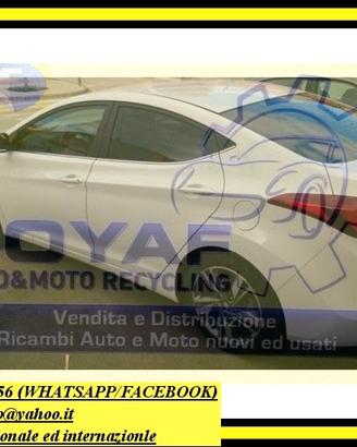Ricambi Hyundai elantra fino al 2020