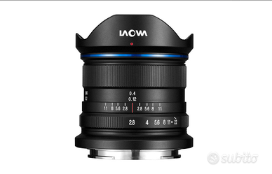 Obiettivo Laowa 9mm f/2.8 Zero-D Micro 4/3