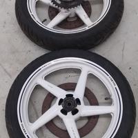 cerchi completi gilera MX1 del 1989