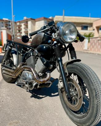 Virago 535 cafe race
