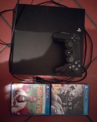 Playstation 4 + 1 controller + 5 giochi