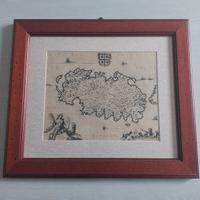 quadretto con stampa Sardegna antica