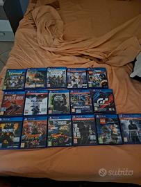 Lotto 16 giochi PS4 originali